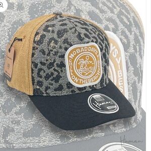 Black and Tan Chill On The Beach Cap